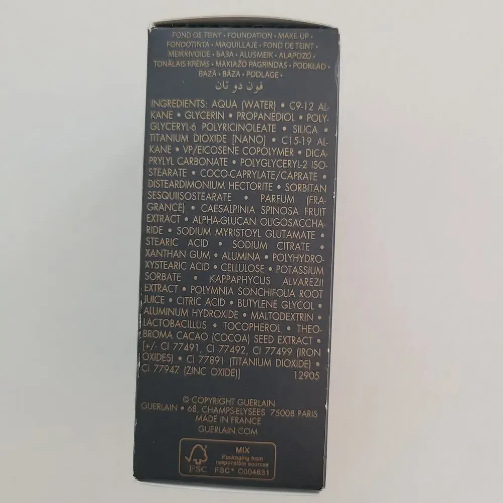 Guerlain Paris L'Essentiel Natural Glow Foundation 16H Wear SPF20 30ml 1 oz.